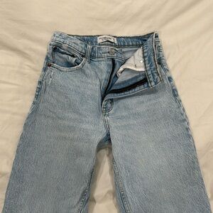 Abercrombie & Fitch 90s straight ultra high rise